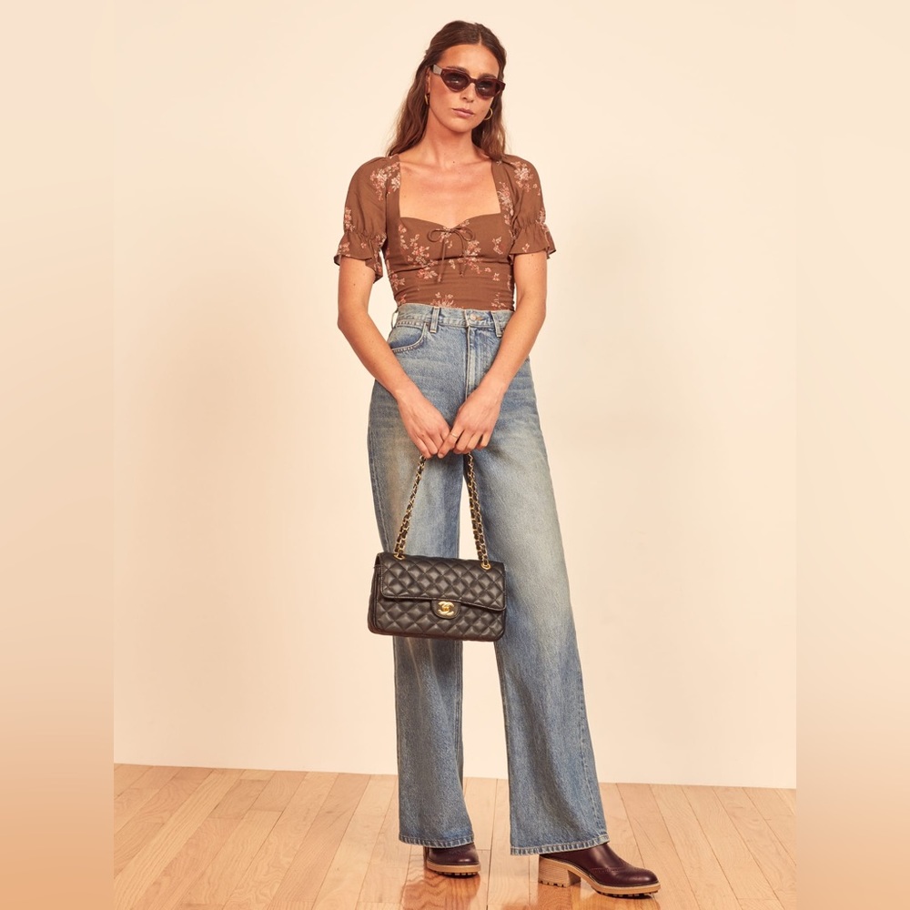 Reformation Delaven top in Nona